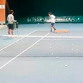 Installazione campo da tennis indoor TC Moruzzo Udine