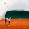 Installazione campo da tennis indoor Caldiero